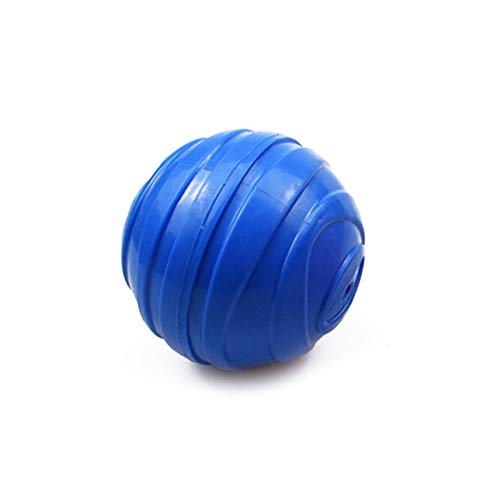 YST Zahnpflege Funktion Hundespielball Hundespielzeug Naturkautschuk Robuster Hunde Kunststoff Aktivitätsspielzeug Hundeball Hunde Kauspielzeug aus Naturgummi 9 cm x 2PCS von YST