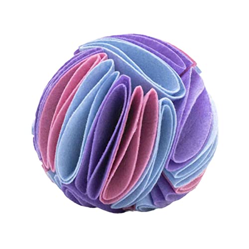 YUANstore Dog Schnüffelball Puzzle Toys Increase IQ Slow Dispensing Feeder Foldable Dog Nose Sniff Toy Pet Training Games Intelligence Toy von YUANstore