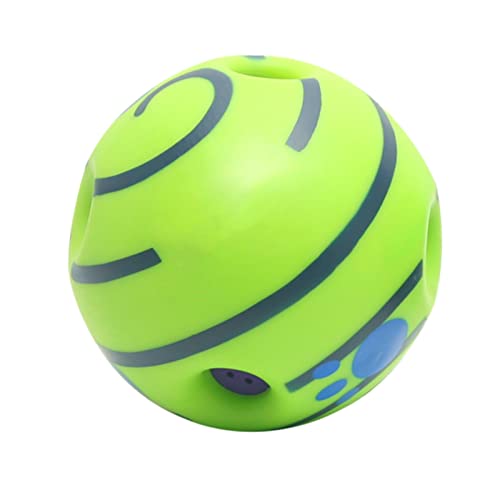 YUANstore Quietschendes Hundespielzeug Ball Hundezubehör Welpen Kauspielzeug Ball mit lustigen Geräuschen Hundespielzeug für große Hunde Training Sport Spielzeug von YUANstore