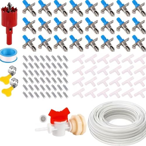 YUGSHNKFC Kaninchen Käfig Wasserspender Kleine Animal Waterer Kits Mit 6/12/24 Pcs YUGSHNKFC Kaninchen Käfig Wasserspender Kleine Animal Waterer Kits Mit 6/12/24 Pcs von YUGSHNKFC
