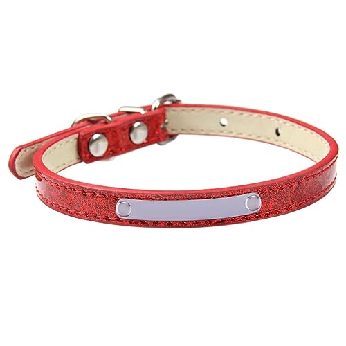 Verstellbares Halsband mit Gravurplatte, abnehmbares, leichtes Halsband, Name, Telefonnummer Verstellbares Halsband mit Gravurplatte, abnehmbares, leichtes Halsband, Name, Telefonnummer von YUGSHNKFC