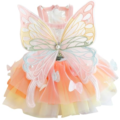 Kostüm Bekleidung Strandkleid Bunter Hündchen Schmetterlingskleid von YUHANGCIYE