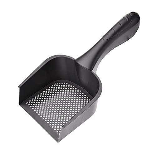 Streuschaufel Kotschaufel Katzenklo Schaufel Katze Wurf Scoop Durable Poop Scooper Mit Tiefen Schaufel Klassisches Pvc-Haustier Schnelles Safting-Sift-Reinigungsfilter Kitty Einfach Zu Lagerung-Eben von YUNHOME