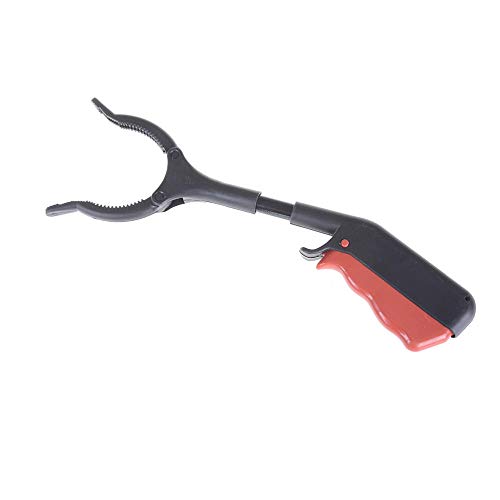 YUNHOME Streuschaufel Kotschaufel Katzenklo Schaufel 1 X Abholung Müll Grabber Müll Clip Pickup Gerät Hygiene Werkzeuge Faltbare Klammer Saugnapf Klaue Handzange 28 cm von YUNHOME