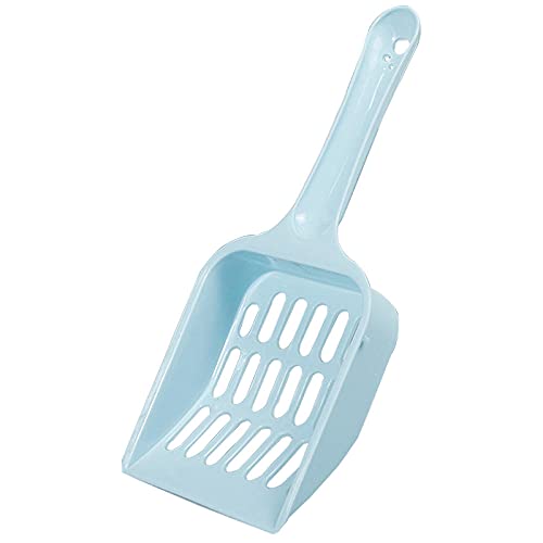 YUNHOME Streuschaufel Kotschaufel Katzenklo Schaufel Katze Katze Litter Shovel Grid Design Antle Stick Katze Litter Shovel Kätzchen Shopper Hund Katze Saubere KOT Liefert Dorakitten-Blau von YUNHOME