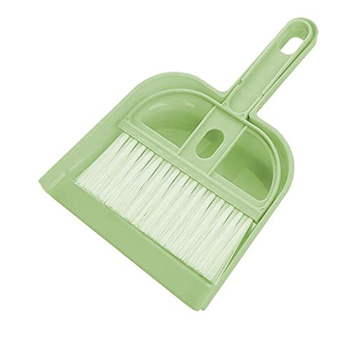 YUNHOME Streuschaufel Kotschaufel Katzenklo Schaufel Tragbare Mini-Scoop Set Scooper Clean Pet Hundekatze-Wurf-Besen + Scoop-Kacke Kehrmaschine Schaufel Reinigungsbürste-Hellgrün von YUNHOME