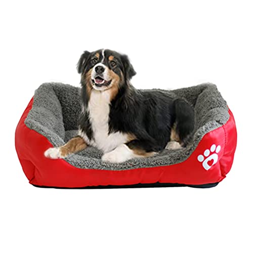 YURRO Hundekörbchen, waschbar, Größe XL, mittelgroß, wendbar, rutschfest, Hundehütte, Schlafliege, wasserdicht, orthopädisches Hundesofa von YURRO