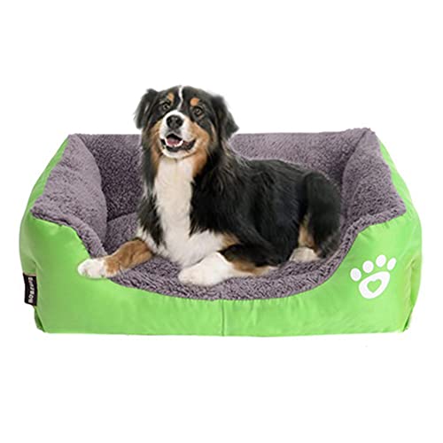 YURRO Hundekorb, waschbar, Größe XL, mittelgroß, wendbar, rutschfestes Haustier-Couch-Kissen, Hundehütte, Schlafliege, wasserdicht, orthopädisches Hundesofa von YURRO