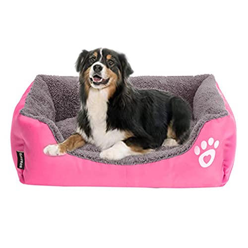 YURRO Hundekörbchen, waschbar, Größe XL, mittelgroß, wendbar, rutschfest, Hundehütte, Schlafliege, wasserdicht, orthopädisches Hundesofa von YURRO