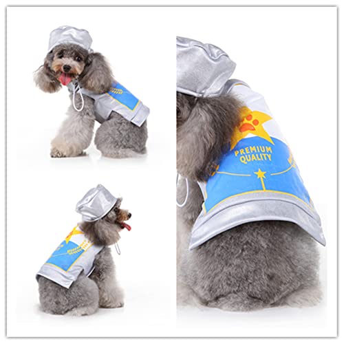 YURRO Kreative Hunde-Halloween-Kostüme, lustige Halloween- und Weihnachtsfeier, Haustier-Cosplay-Dekorationen, Urlaubsverkleidung, Outfits für kleine Hunde und Welpen von YURRO