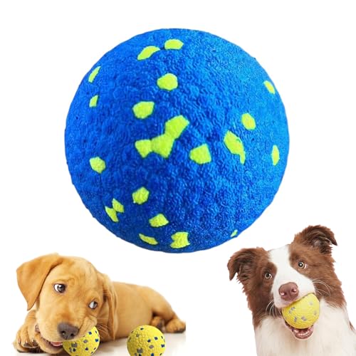 YUlLAN Der Mellow Dog Beruhigungsball, Mellow Dog Ball, Mellow Dog Emotional Support Ball, Mellow Yellow Beruhigungsball, Kauer-Beruhigungsball Hundespielzeug (Blue Ball) von YUlLAN