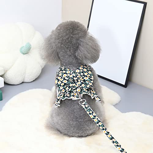 Hochzeitsabendkleid Tutu Rock Tier Skrit atmungsaktiv Sommer Baumwoll-Ärmel-Hemd bequemes Hundehemd Sommerkleidung Für Hunde Klein (Army Green, L) von YWBleked