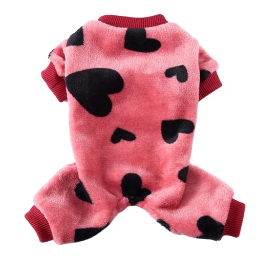 Hunde Katzen Haustier Kostüme Haustier-Hundekleidung, Heimkleidung, Haustierkleidung, Pyjama, Plüsch-Haustierkleidung, -Hundepyjama, Bademantel Hundemantel Für Französische Bulldogge Welpe (PK2, XL) von YWBleked