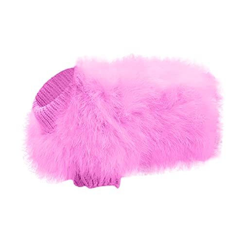 YWBleked Vintage Hundekleid Haustier Plüsch-Haustier-Kostüm-Welpen-Cowboy-Hemdjacke mit Warme Hundemantel Für Große Hunde (Pink, S) von YWBleked