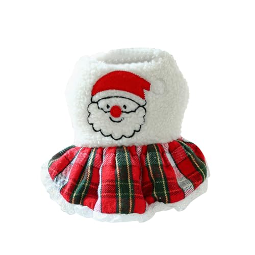 Hundepullover Grosse Hunde Teddy Pet Haustierkleidung, Hunde- Katzenkleidung, Weihnachtsmann-Steppkleid (A-D, M) von YWJewly