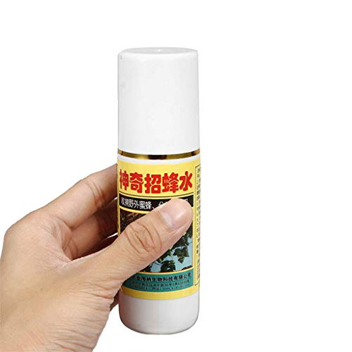 Imkereibedarf ZubehöR Köderfalle 100ml Honigbiene Premium Commander 100ml Imkerei Schwarm Tool Imkerei Imkerbuch Für Kinder (White, One Size) von YWJewly