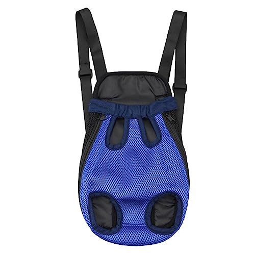 YWSTYllelty Haustier Hund Rucksack Katze Hund Rucksack Haustier Ausflug Rucksack Hund Brust Tasche Haustier Atmungsaktive Rucksack Barf Zubehör (C, S) von YWSTYllelty