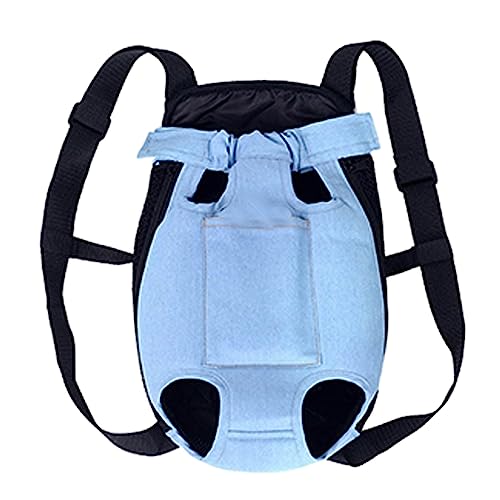 YWSTYllelty Haustier Hund Rucksack Katze Hund Rucksack Haustier Ausflug Rucksack Hund Brust Tasche Haustier Atmungsaktive Rucksack Barf Zubehör (G, M) von YWSTYllelty