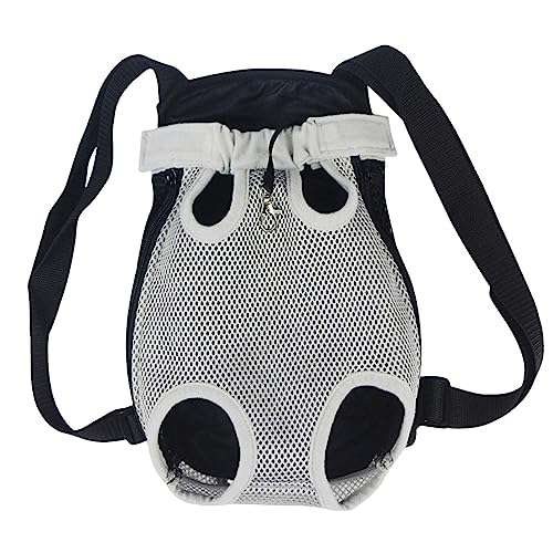 YWSTYllelty Haustier Hund Rucksack Katze Hund Rucksack Haustier Ausflug Rucksack Hund Brust Tasche Haustier Atmungsaktive Rucksack Barf Zubehör (I, L) von YWSTYllelty