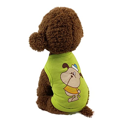 YWSTYllelty Niedliches Haustier-Hundekatzen-T-Shirt Kleidungs-kleines Welpen-Kostüm Hundemantel Für Sehr Kleine Hunde (M, One Size) von YWSTYllelty