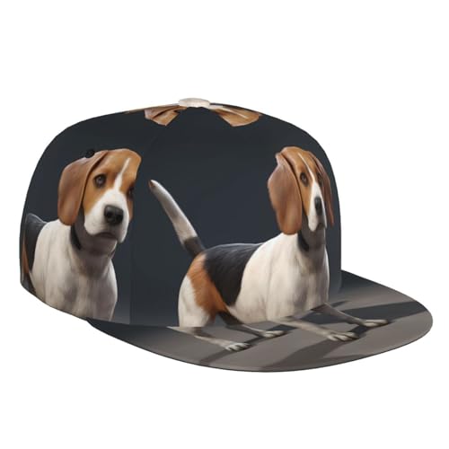 Unisex-Baseballmütze, verstellbar, atmungsaktiv, ideal für den täglichen Gebrauch, Outdoor-Aktivitäten und Sport, ovely Haustier, Hund, Beagle-Bild von YYHHAOFA