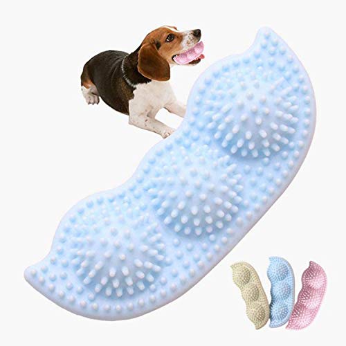 Puppy Chew Toy PEA Shape Aggressive Chewers Puppy Puppy Toy IQ Training Durable Biting Teeth Toothbrush von YYOJ