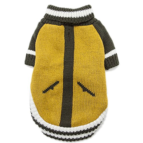 YZBear Haustier Hund Knitted Pullover Winter Warme Jacke Haustier Hundewelpen Bekleidung von YZBear