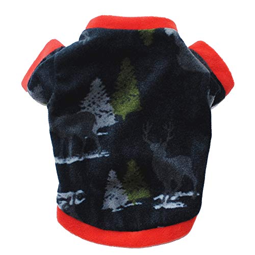 YZBear Haustier Hund Welpen Weihnachten Herbst Winter Warm Pullover Kleidung Mantel Bekleidung von YZBear