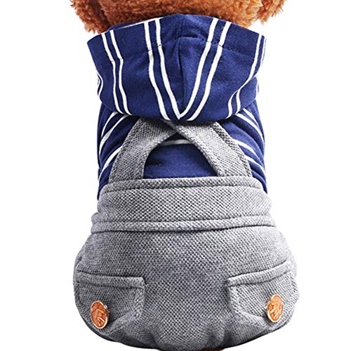 YZBear Hund Haustier Hoodies Jacke Mantel Hundemantel Hundebekleidung für Kleine Hunde von YZBear