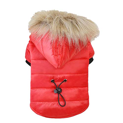 YZBear Hundekleidung Hundemantel Hundejacke Warm Winter Mantel Hund Kostüme Haustier Kleidung von YZBear