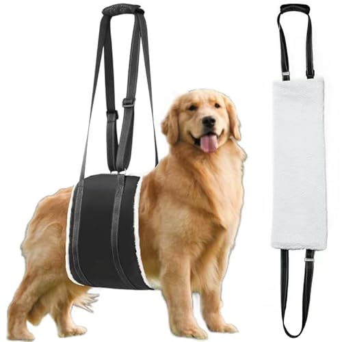 Dog Support Sling Lift Harness for Large Dogs Hind Leg, Adjustable Portable Back Legs Support for Injured, Disabled, Senior Dogs, Reha-Harness for Weak Rear Legs (22.7-45.4 kg) von YZHCYN