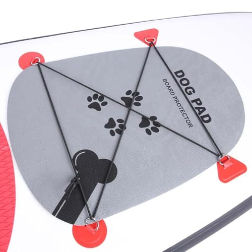 Yabauuop Hunde-Paddleboard-Pad, Haustier-Surf-Traktionspad,Hunde-Traktionspad für Kajak - rutschfeste Paddleboard Pet Paw Traktionsmatte, reisefreundliche Deckmatte von Yabauuop