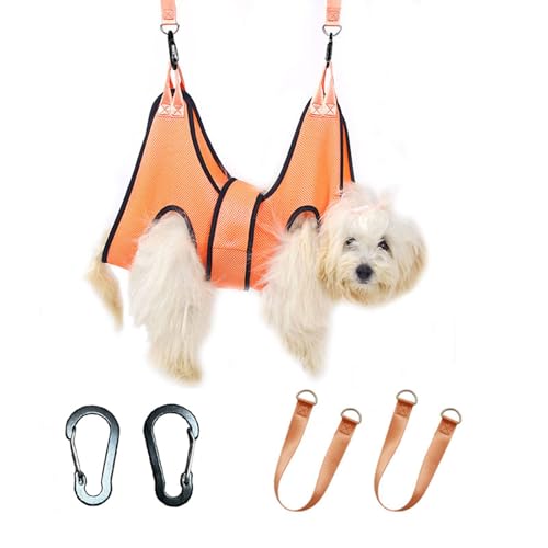 Yabauuop Hundepflege Hängematte,Hundepflege Geschirr - Ergonomisches Geschirr Für Petsalon, Sicherung & Kratzschutz Yabauuop Hundepflege Hängematte,Hundepflege Geschirr - Ergonomisches Geschirr Für Petsalon, Sicherung & Kratzschutz von Yabauuop