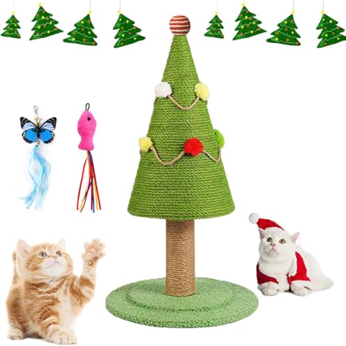 Kratzbaum Weihnachtsbaum, Weihnachtsbaum Kratzbaum FüR Katzen, Indoor Weihnachtsbaum FüR Katzen Groß, Weihnachtsbaum Kratzbaum Katze, Katzentunnel Weihnachtsbaum (L) von Yagerod