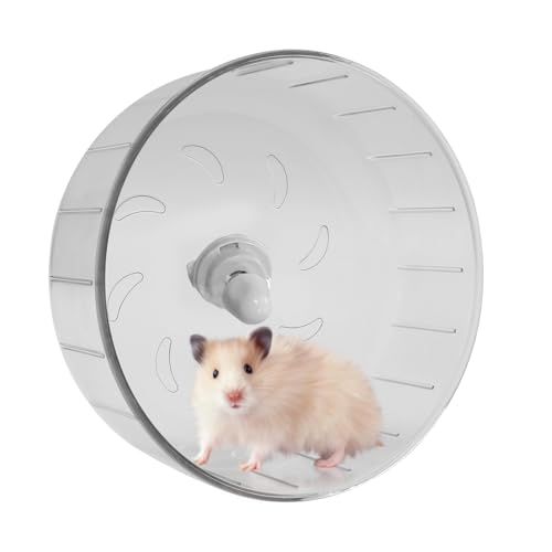 Yagosodee Hamster-Laufrad für Hamsterkäfig 6. 17,8 cm Stummes Spinner Übungsrad für kleine Haustiere Hamster Mäuse von Yagosodee