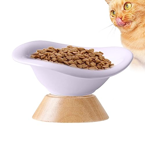 Yajexun Futternapf für Katzen, erhöhter Futterspender für Wasser und Futter – Zubehör für sichere und gesunde Ernährung für Katzen, Hunde und andere kleine Tiere von Yajexun