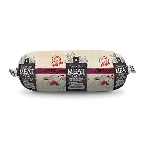 Yamipets Natural Fresh Meat Hundewurst Lamm 12 x 250 gr (3kg) - Getreidefreies Premium Fleischwurst mit hohem Fleischanteil - Für alle Hunderassen - Muss Nicht kühl gelagert Werden von Yamipets Natural Fresh Meat