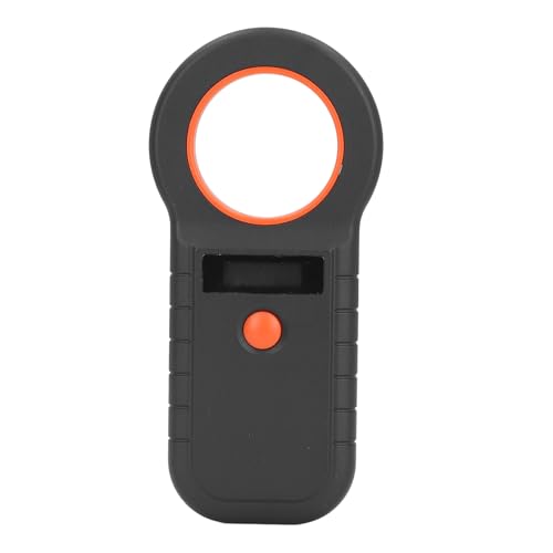 Yanmis Haustier-Mikrochip-Leser, 2,4 G 134,2 kHz 125 kHz Bluetooth-Tiermarken-Scanner mit OLED-Display, ISO11784 85 FDX B EMID 128 Datenspeicher,Wiederaufladbarer Haustier-Chip-ID-Scanner von Yanmis