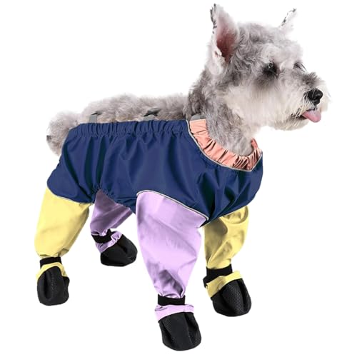 Yaoliucp Hundespannstiefel, wasserdichte Hundestiefel Pfotenschutz, weiche Welpenstiefel verstellbare Hundestiefel Haustierschuhe für Snow Day Outdoor Walking (s) von Yaoliucp