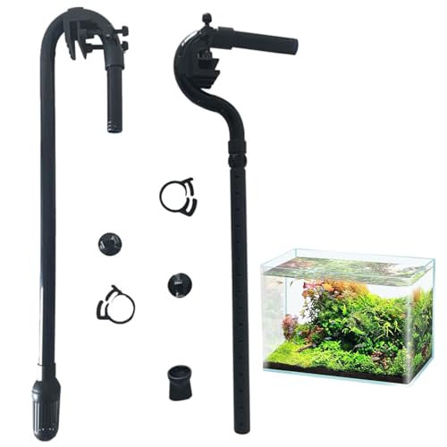 Yaoliucp 2PCS/Set -Kanisterfilter für Aquarium Leichtes externes Kanisterfilter Kunststoff -Aquarium -Kanisterfilter mit starkem Saugnäpftank -Tank Externe Filterersatzzubehör von Yaoliucp