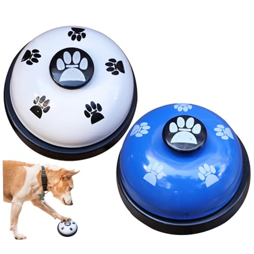 Yaoliucp 2pcs Hundetraining Glocke, Hund Puppy Haustier Töpfchen -Training Glocken tragbare Hundekatzentür Bell Tell Bell für Welpenhundkatze von Yaoliucp