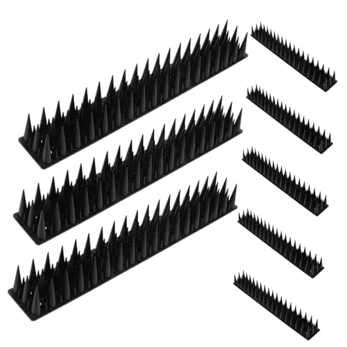 Yardenfun 8st Vogelspike-abschreckung Vogel-plastikspieß -Spike Taubenspikes Für Zäune Zaunspitzen Für Hunde Gartenzaun-vogelspitzen Fenstervogelspitze Outdoor-gartenbedarf Pp von Yardenfun