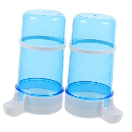 Yardwe 2er Set Hamster Futter Und Wassernapf Automatischer Futterspender Für Kleine Haustiere Selbstentleerende Trinkschalen Haustierbedarf Zufälliger Farbe von Yardwe