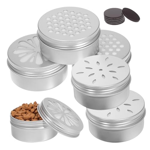 Yardwe 1 Satz Dog Scent Work Kit Aluminiumdosen für Nasenarbeit Designs Hollow Leaf Juice mit Magneten für Vielseitige Trainingsanwendungen und Einfache Handhabung Yardwe 1 Satz Dog Scent Work Kit Aluminiumdosen für Nasenarbeit Designs Hollow Leaf Juice mit Magneten für Vielseitige Trainingsanwendungen und Einfache Handhabung von Yardwe