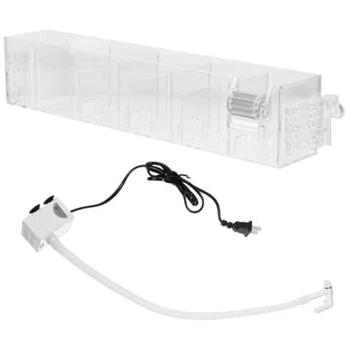 Yardwe 1 Satz Filter für Fischbecken interner Fischfilter Tankausrüstung Sieb Aquarium-Reinigungsfilter für Aquarien Filterwerkzeug für Aquarien Schildkrötenbecken Acryl von Yardwe