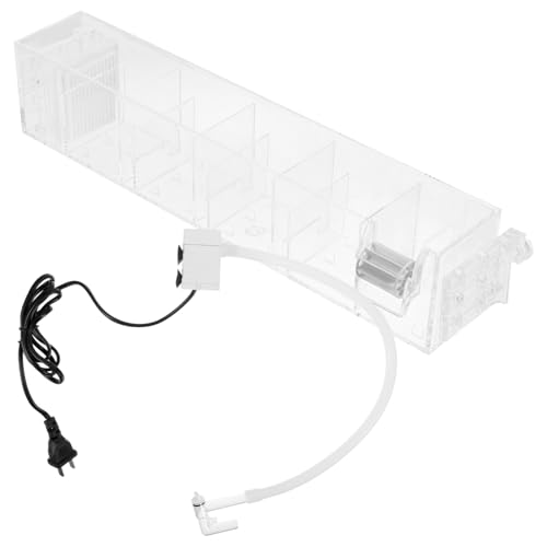 Yardwe Wasserreiniger Acryl Aquarium Box Fisch Tank Hängen Tropf Box Reinigung Filtration Büro von Yardwe