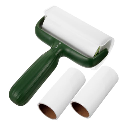 Yardwe 1 Satz Fusselrolle Nachfüllen Conditioner Multifunktionale Fusselrolle Tierhaarentferner Rollen Kauen Große Fusselrolle Haar Klebrige Rolle Auto Balsam Hund Green Papier von Yardwe