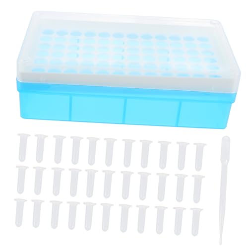 Yardwe 1 Satz Sammelbox Garnele Zubehör für Aquarien Isolationsteiler Artemia-Inkubator Brine Shrimp Aufzuchtset tropfschlauch Werkzeug Artemia-Röhre Zuchtzubehör Plastik Blue von Yardwe