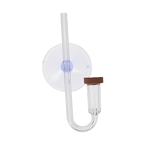 Yardwe 1 Satz Sprudelschale für Aquarien für Fisch Luftpumpe für Aquarien Tankthermometer Aquarium Spender co2 diffusor augplatte Aquariumzubehör Diffusor für Aquarien Acryl Transparent von Yardwe