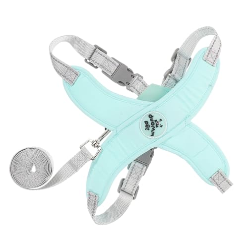 Yardwe 1 Set Haustiergeschirr LED Hundehalsband Für Mittelgroße Hunde LED Hundeleine Hundeleine Hundegeschirr Bulldogge Chihuahua Vorne Und Einziehbare Hände Hundeleine Für Hunde Dackel von Yardwe